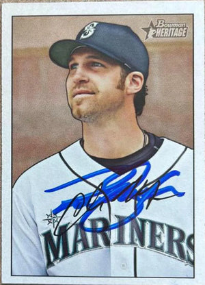 Richie Sexson Signed 2007 Bowman Heritage Baseball Card - Seattle Mariners - PastPros