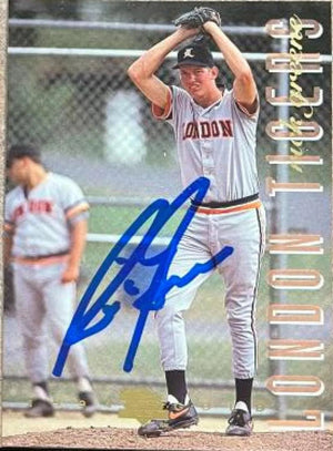 Rick Greene Signed 1994 Classic Best Gold Baseball Card - London Tigers