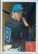 Ricky Ledee Signed 1994-95 Fleer Excel Baseball Card #98