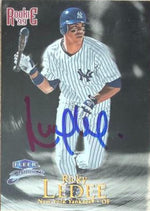 Ricky Ledee Signed 1999 Fleer Brilliants Baseball Card - New York Yankees #158 ROO