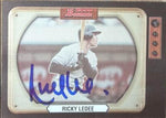 Ricky Ledee Signed 2000 Bowman Retro / Future Baseball Card - New York Yankees #73