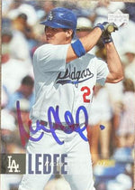 Ricky Ledee Signed 2006 Upper Deck Baseball Card - Los Angeles Dodgers #676
