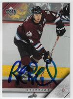 Rob Blake Signed 2005-06 Upper Deck Hockey Card - Colorado Avalanche