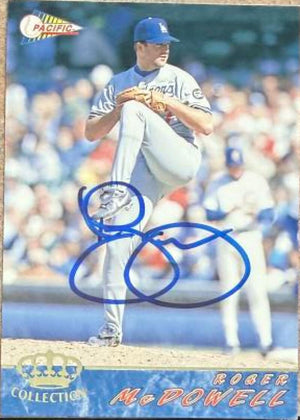 Roger McDowell Signed 1994 Pacific Baseball Card - Los Angeles Dodgers #315