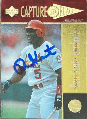 Ron Gant Signed 1997 Upper Deck Baseball Card - St Louis Cardinals #371 - PastPros