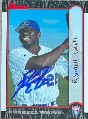 Rondell White Signed 1999 Bowman Baseball Card - Montreal Expos