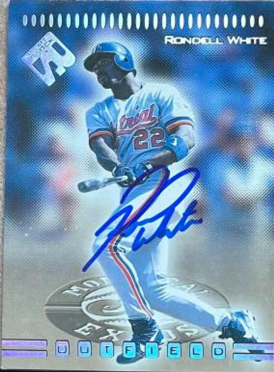Rondell White Signed 1999 Pacific Private Stock Baseball Card - Montreal Expos