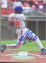 Rondell White Signed 1999 Stadium Club Baseball Card - Montreal Expos