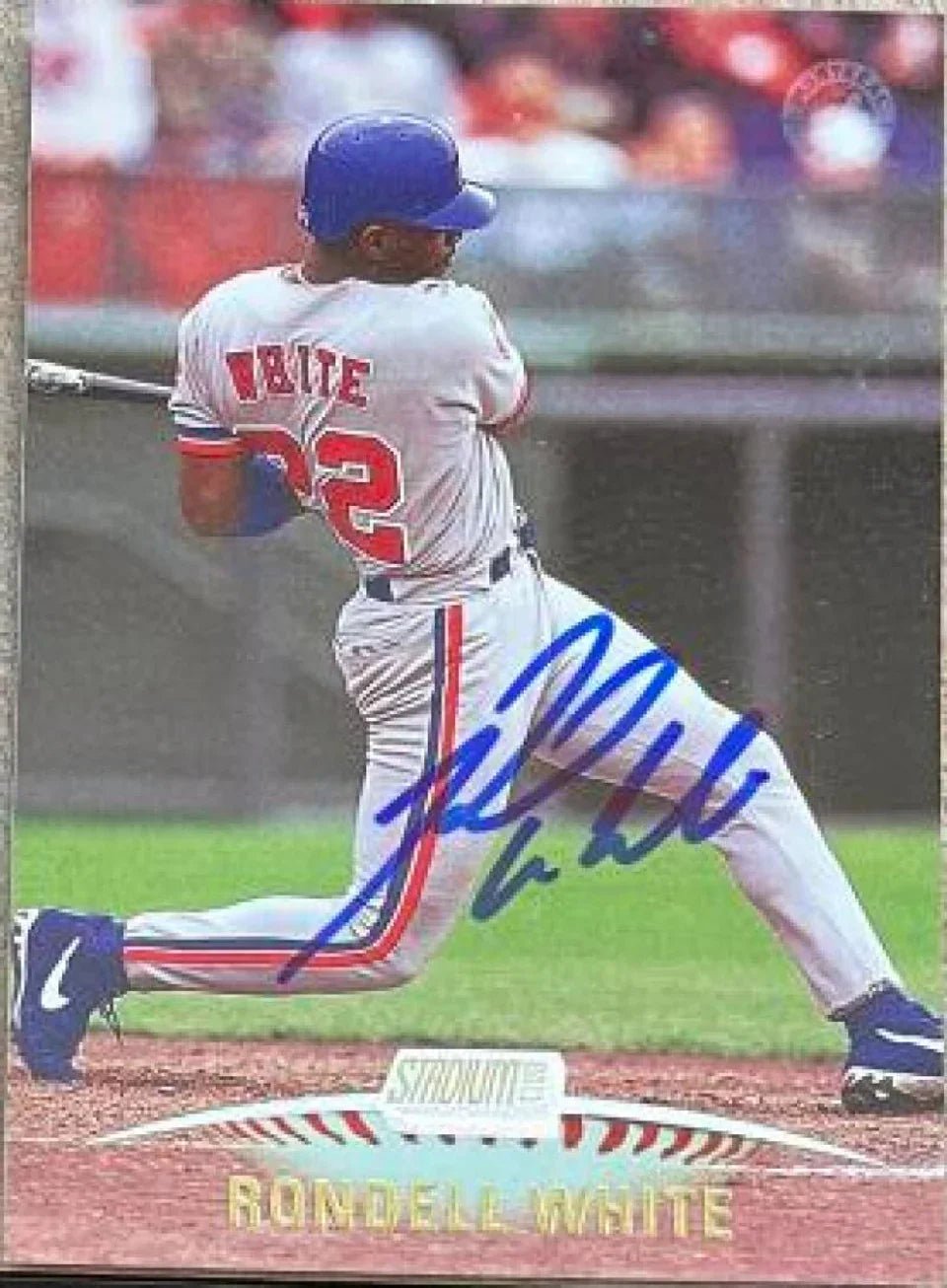 Rondell White Signed 1999 Stadium Club Baseball Card - Montreal Expos