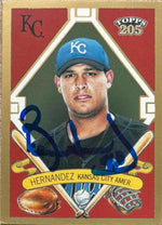 Runelvys Hernandez Signed 2003 Topps 205 Baseball Card - Kansas City Royals