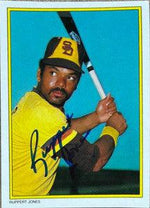 Ruppert Jones Signed 1983 Topps Glossy All-Star Baseball Card - San Diego Padres - PastPros