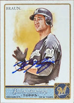 Ryan Braun Signed 2011 Topps Allen & Ginter Baseball Card - Milwaukee Brewers #300