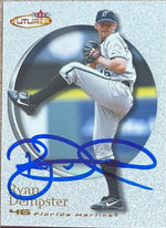 Ryan Dempster Signed 2001 Fleer Futures Baseball Card - Florida Marlins