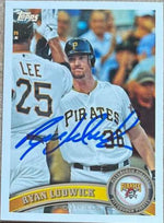 Ryan Ludwick Signed 2011 Topps Update Baseball Card - Pittsburgh Pirates