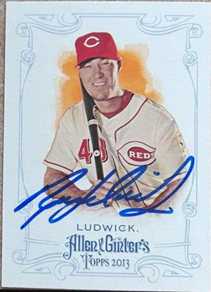 Ryan Ludwick Signed 2013 Allen & Ginter Baseball Card - Cincinnati Reds - PastPros