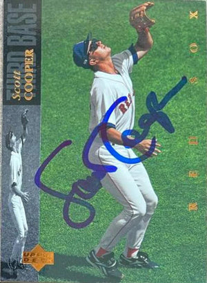 Scott Cooper Signed 1994 Upper Deck Baseball Card - Boston Red Sox