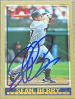 Sean Berry Signed 1998 Topps Baseball Card - Houston Astros