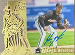 Shawon Dunston Signed 1996 Topps Laser Baseball Card - San Francisco Giants - PastPros