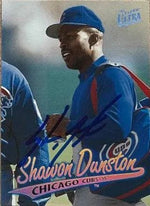 Shawon Dunston Signed 1997 Fleer Ultra Baseball Card - Chicago Cubs