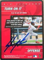 Shawon Dunston Signed 2001 MLB Showdown Unlimited Baseball Card - St Louis Cardinals - PastPros