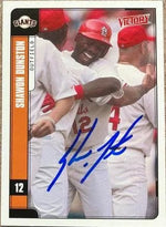 Shawon Dunston Signed 2001 Upper Deck Victory Baseball Card - St Louis Cardinals