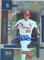 So Taguchi Signed 2003 Playoff Absolute Memorabilia Baseball Card - St Louis Cardinals - PastPros