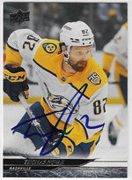 Thomas Novak Signed 2024-25 Upper Deck Hockey Card - Nashville Predators