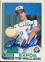 Tim Wallach Signed 1982 O-Pee-Chee Baseball Card - Montreal Expos