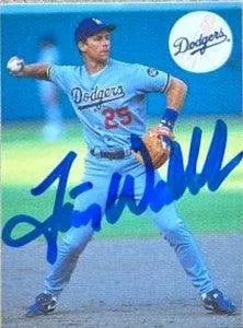 Tim Wallach Signed 1993 Humpty Dumpty Baseball Card - Los Angeles Dodgers