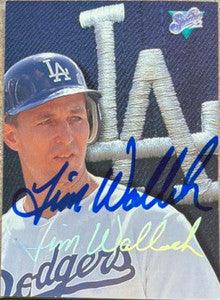 Tim Wallach Signed 1993 Studio Baseball Card - Los Angeles Dodgers - PastPros