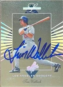 Tim Wallach Signed 1994 Leaf Limited Baseball Card - Los Angeles Dodgers