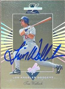 Tim Wallach Signed 1994 Leaf Limited Baseball Card - Los Angeles Dodgers - PastPros