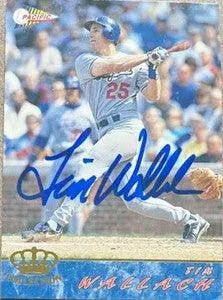 Tim Wallach Signed 1994 Pacific Baseball Card - Los Angeles Dodgers