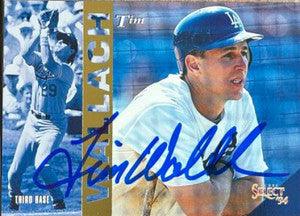 Tim Wallach Signed 1994 Score Select Baseball Card - Los Angeles Dodgers - PastPros