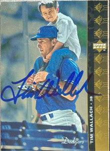 Tim Wallach Signed 1994 SP Baseball Card - Los Angeles Dodgers - PastPros