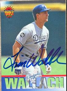 Tim Wallach Signed 1994 Triple Play Baseball Card - Los Angeles Dodgers - PastPros