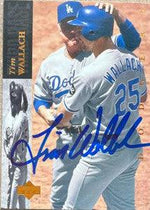 Tim Wallach Signed 1994 Upper Deck Baseball Card - Los Angeles Dodgers - PastPros