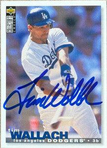 Tim Wallach Signed 1995 Collector's Choice Baseball Card - Los Angeles Dodgers - PastPros