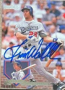 Tim Wallach Signed 1995 Donruss Baseball Card - Los Angeles Dodgers