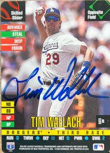Tim Wallach Signed 1995 Donruss Top of the Order Baseball Card - Los Angeles Dodgers - PastPros