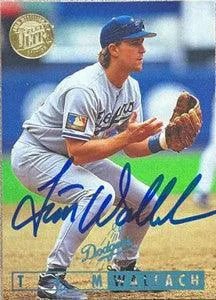 Tim Wallach Signed 1995 Fleer Ultra Gold Medallion Baseball Card - Los Angeles Dodgers