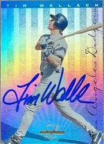 Tim Wallach Signed 1995 Leaf Limited Baseball Card - Los Angeles Dodgers