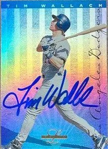Tim Wallach Signed 1995 Leaf Limited Baseball Card - Los Angeles Dodgers