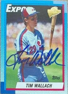 Tim Wallach Signed 2003 Topps All-Time Fan Favorites Baseball Card - Montreal Expos