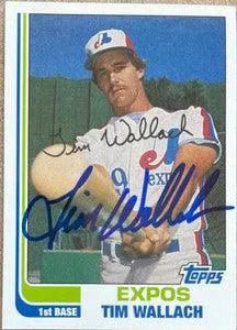 Tim Wallach Signed 2005 Topps Rookie Cup Reprints  Baseball Card - Montreal Expos