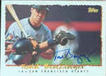 Todd Benzinger Signed 1995 Topps Baseball Card - San Francisco Giants