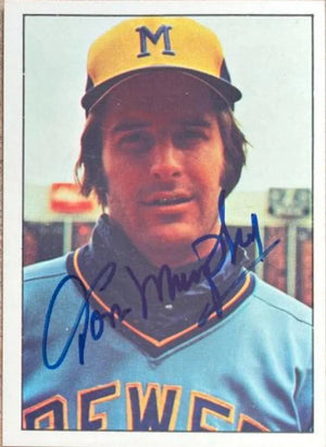 Tom Murphy Signed 1976 SSPC Baseball Card - Milwaukee Brewers - PastPros