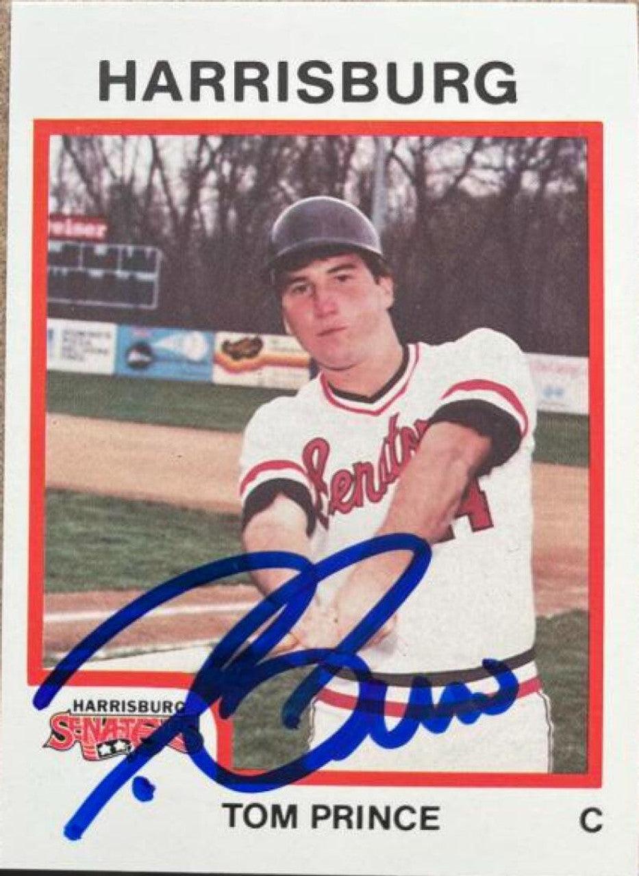 Tom Prince Signed 1987 ProCards Baseball Card - Harrisburg Senators - PastPros