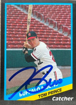 Tom Prince Signed 1988 CMC Baseball Card - Buffalo Bisons