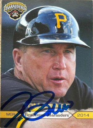 Tom Prince Signed 2014 Grandstand Baseball Card - Bradenton Marauders